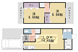 太秦安井二条裏町貸家
