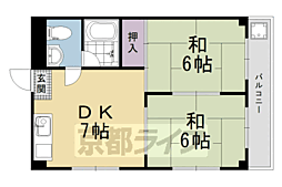 高畝ハイツ 2階/-