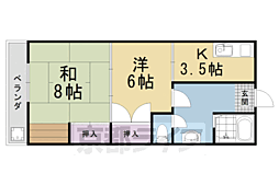 洛西マンションＮＯ．2 4階/-