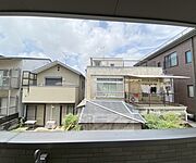 バルコニーからの景色です。