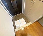 靴収納付きの玄関