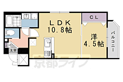 ファーストフィオーレ京都コーヴォ 6階
