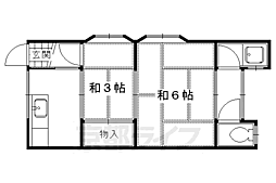 イーストハウス 2階/-