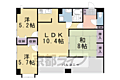 GARNETRESIDENCEkamikatsura2階9.6万円