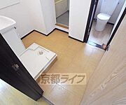 広い脱衣所です