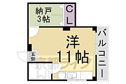 シェロ中書島 2階/-