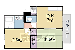 ヴュー深草 1階/-