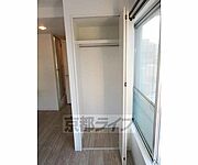 お部屋にはクローゼットもあります