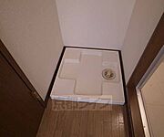 便利な室内に洗濯機置き場付です