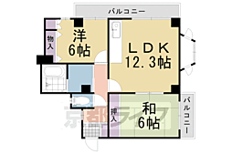 ソレーユYamada 2LDKの間取図画像