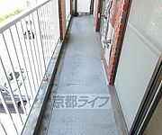 バルコニー広々・