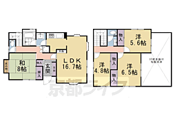 京田辺市花住坂二丁目16−15貸家