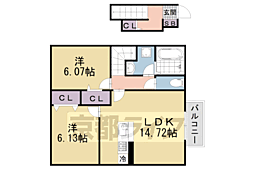 コンフォートヴィレッジII 2階/-