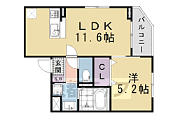 ソレイユ八条春日 2階/-