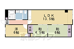カストルム洛北 4階