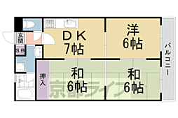 ロイヤルコーポ 3DKの間取図画像