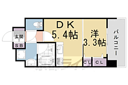 クレアドーレ京都二条 4階/406