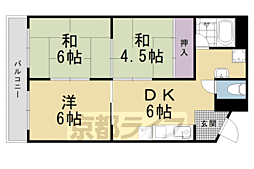 足立ハイツ太秦 3階