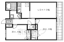 シャーメゾン嵯峨 2階/-