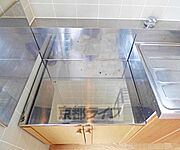 コンロが置けます。