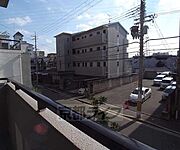 ベランダからの風景です。