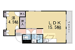 コーポ桃山 4階/-