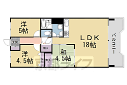グラン・ドマーレ久津川 3LDKの間取図画像