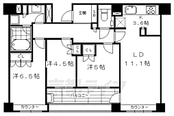 パークホームズ堺町御門 4階
