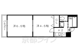 マッケンジー東堀川 2Kの間取図画像