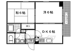 アメニティプラザ 2DKの間取図画像