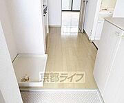 リビングまで一直線