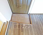 すっきりとした玄関。