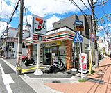 セブンイレブン長岡京セブン通り店まで450m タバコとお酒売ってます