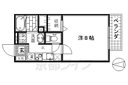 カナル桃山II 1階/-