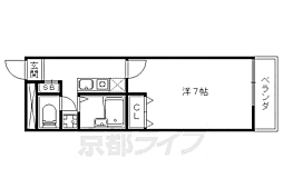 プレジール山科 1階/-