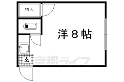 コーポ乾隆 ワンルームの間取図画像