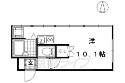 felicita ワンルームの間取図画像