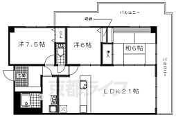 ライオンズマンション京都淀第2 4階
