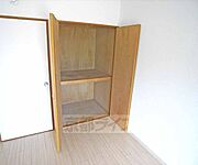 いっぱい入る収納です。