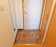 広い玄関です