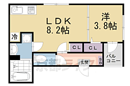 ハーモニーテラス深草仙石屋敷町I 1階/-