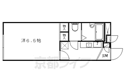 レオパレスMOKO 1Kの間取図画像