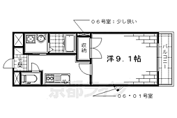 FortheGod 1Kの間取図画像