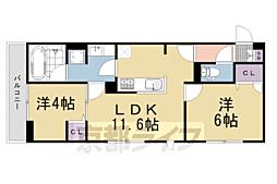 ノースガーデンM 2階/-