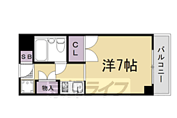 おおきに百万遍サニーアパートメント 3階/-