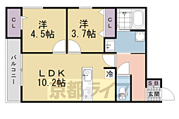 宇治市五ヶ庄福角新築計画 3階