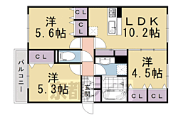 セジュール リッシュ 2階/-