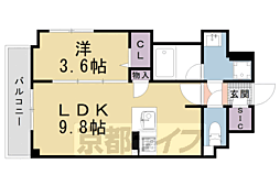 エクラージュ御池 4階
