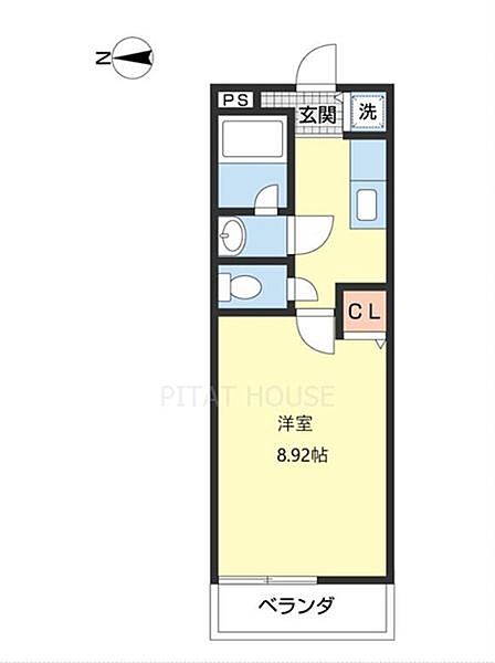 ヴィラソレイユ 203｜和歌山県和歌山市今福５丁目(賃貸アパート1K・2階・27.00㎡)の写真 その2