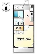 ゼン・アムール 203 ｜ 和歌山県和歌山市岩橋（賃貸アパート1K・2階・24.70㎡） その2